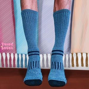 Charcoal Grey Eddie Bauer Crew Socks